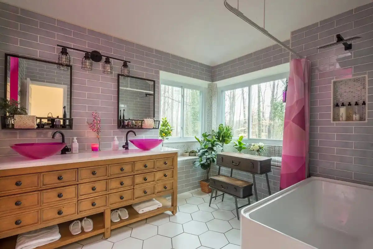 Bathroom renovation after water damage restoration in West Hartford